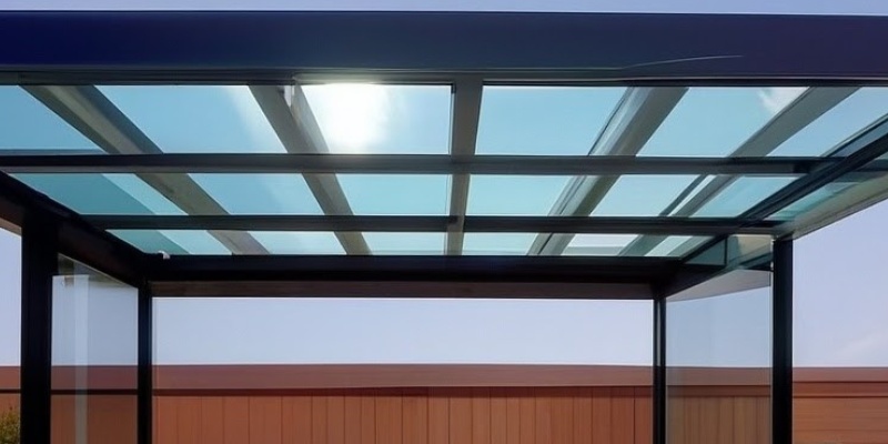 Glass Pergola Roof